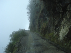 Carretera de la muerte - Bolivien
